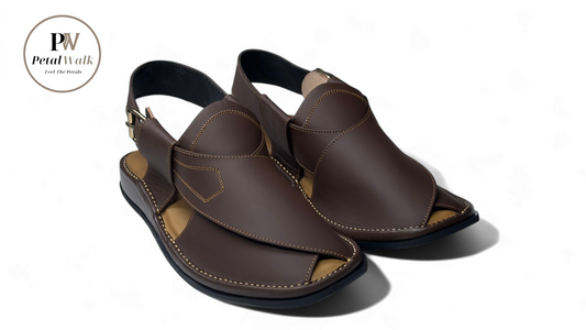 Coffee Brown Gogo Elite Charsadda Chappal