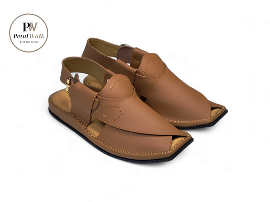 Light Mustard Zalmi Premium Soft Comfort Chappal