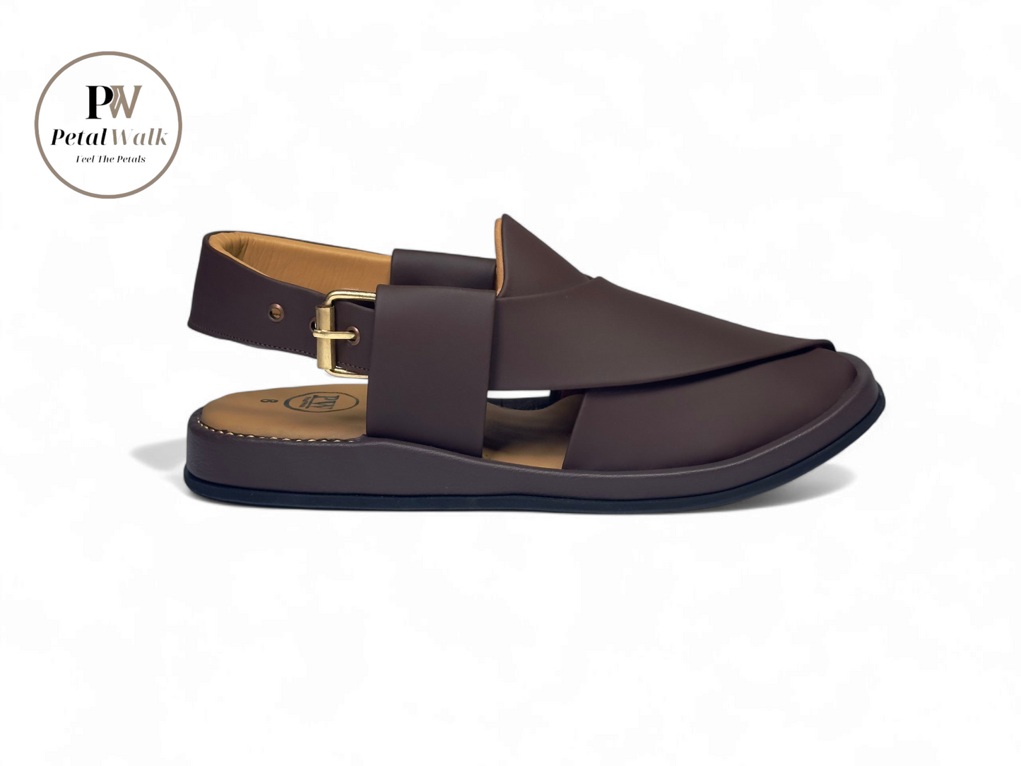 Coffee Brown Ring Sole Handmade Chappal