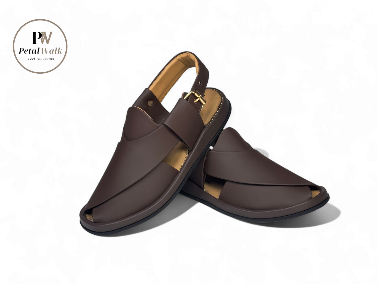 Coffee Brown Ring Sole Handmade Chappal