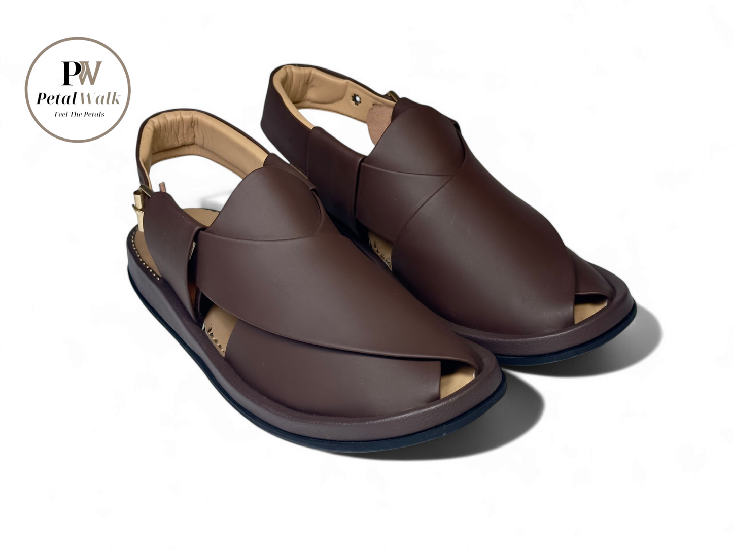 Coffee Brown Ring Sole Handmade Chappal