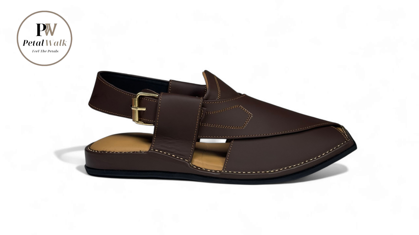 Coffee Brown  Zalmi Premium Soft Comfort Chappal